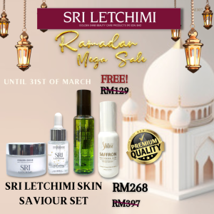 Ramadan Mega Sale | Skin Saviour Set | Basil Cleanser + Essence + Moisturizer | FREE SAFFRON WHITENING MIST